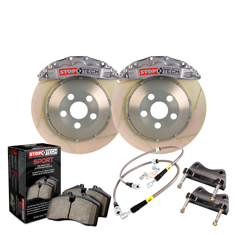 StopTech Big Brake Kit 1 Piece Rotor; Front 2 Box Front