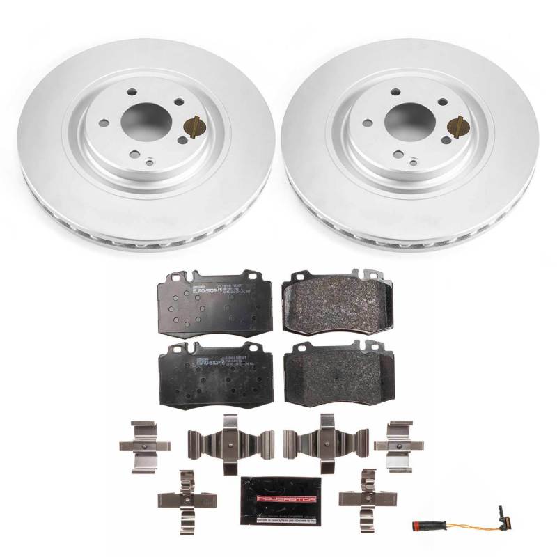 PowerStop Power Stop 03-06 Mercedes-Benz CLK500 Front Euro-Stop Brake Kit