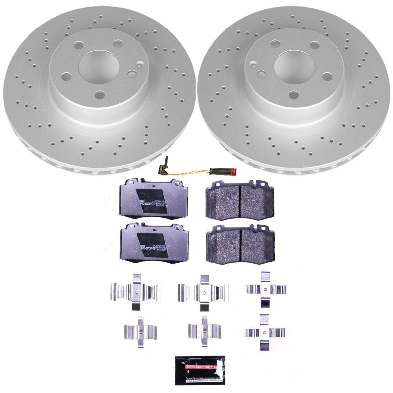 PowerStop Power Stop 00-03 Mercedes-Benz CL500 Front Euro-Stop Brake Kit