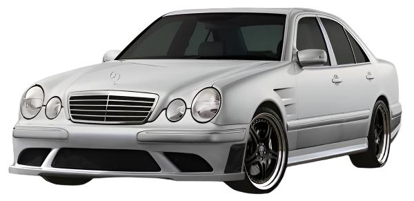 Carbon Creations Morello Edition Front Bumper Cover (1 Piece) - Mercedes W210 E Class (2000-2002)