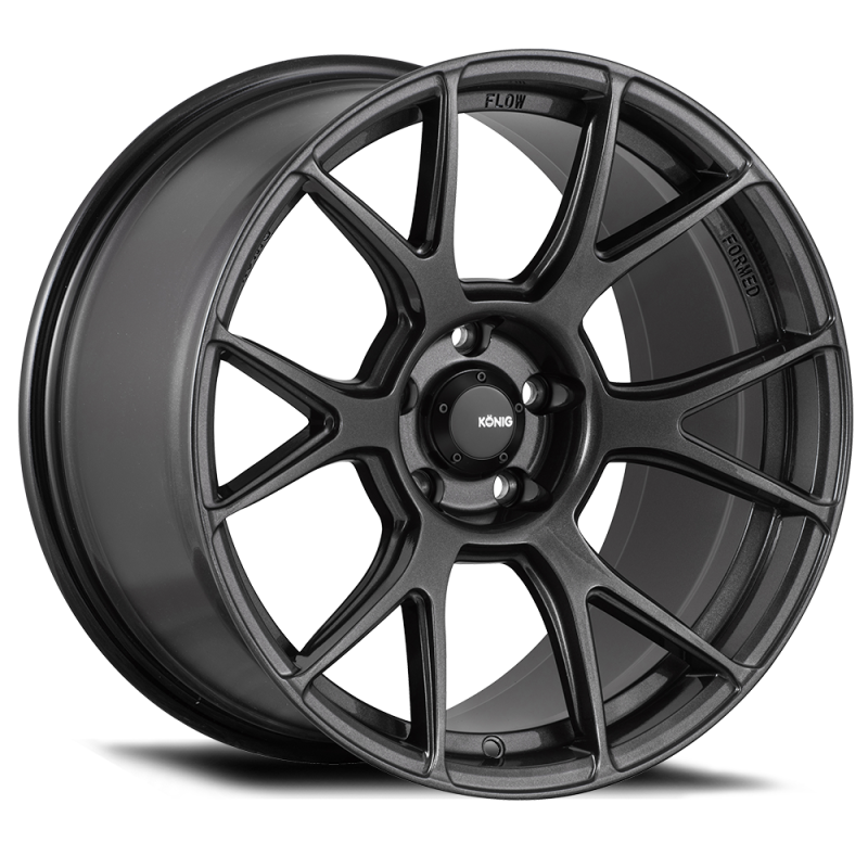 Konig Wheels Konig Ampliform 17x8 4x100 ET45 Dark Metallic Graphite