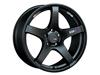 SSR GTV01 18x8.0 5x114.3 35mm Offset Flat Black Wheel RSX / Civic FD FA / SC300 SC400