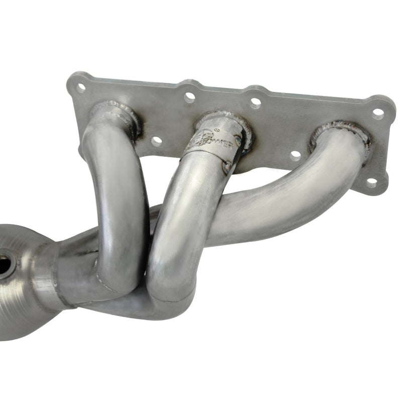 08-13-Bmw-128I-(E8288)-L6-3.0L-Twisted-Steel-304-Stainless-Steel-Long-Tube-Header-W-Cat