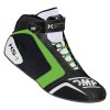 OMP Racing OMP KS-1 Shoes Black/White/Green - Size36