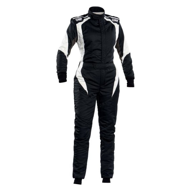 OMP Racing OMP First Elle Overall Black/White - Size 38 For Women - (Fia 8856-2018)