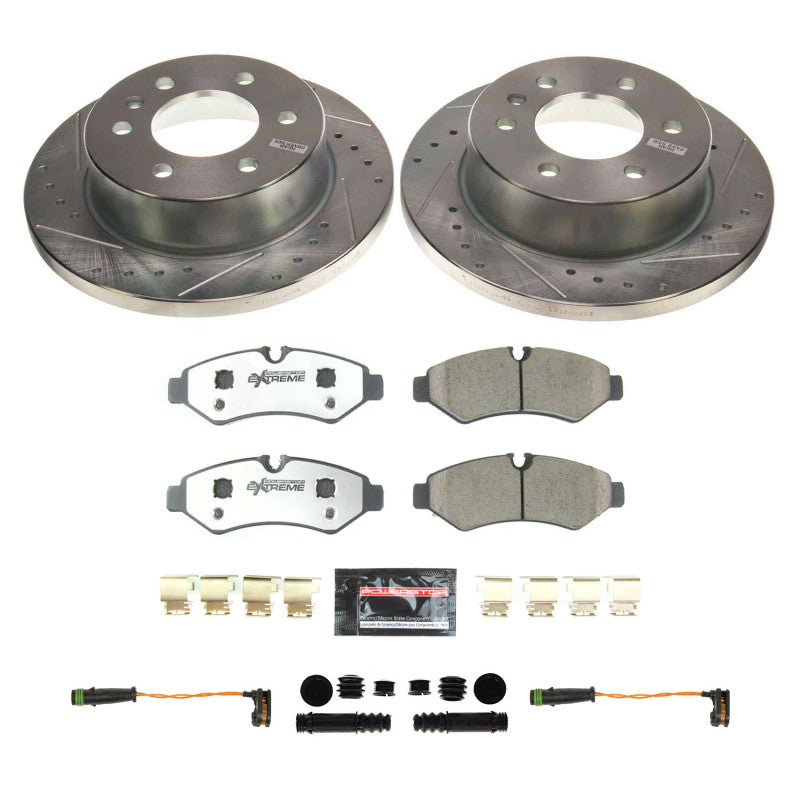 PowerStop Power Stop 19-21 Mercedes-Benz Sprinter 2500 Rear Z36 Truck & Tow Brake Kit