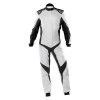 OMP Racing OMP One Evo X Overall Silver/Black - Size 50 (Fia 8856-2018)