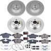 PowerStop Power Stop 12-15 Land Rover Range Rover Evoque Front & Rear Z23 Evolution Sport Coated Brake Kit