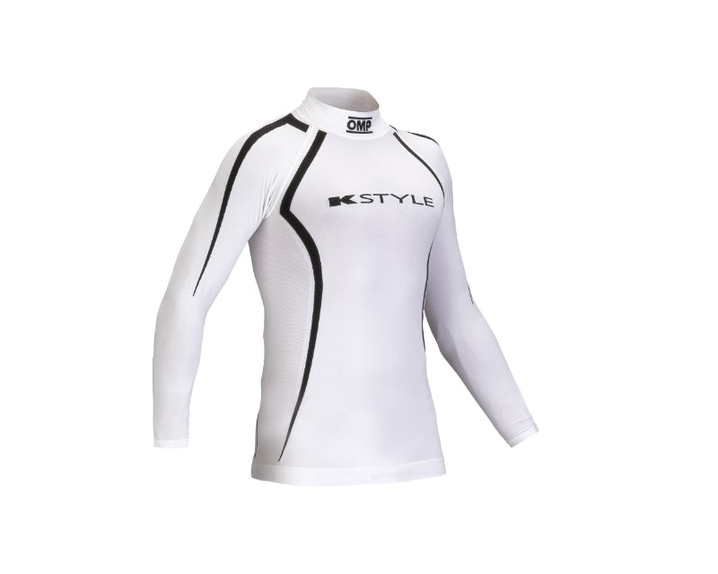 OMP Racing OMP KS Spring White Long Sleeved Shirt (For Children) 10-12 Years