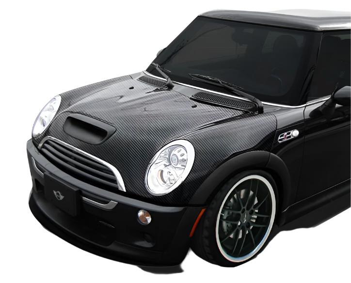 Carbon Creations OEM Look Hood (1 Piece) - Mini Cooper/Cooper S R50/R52/R53