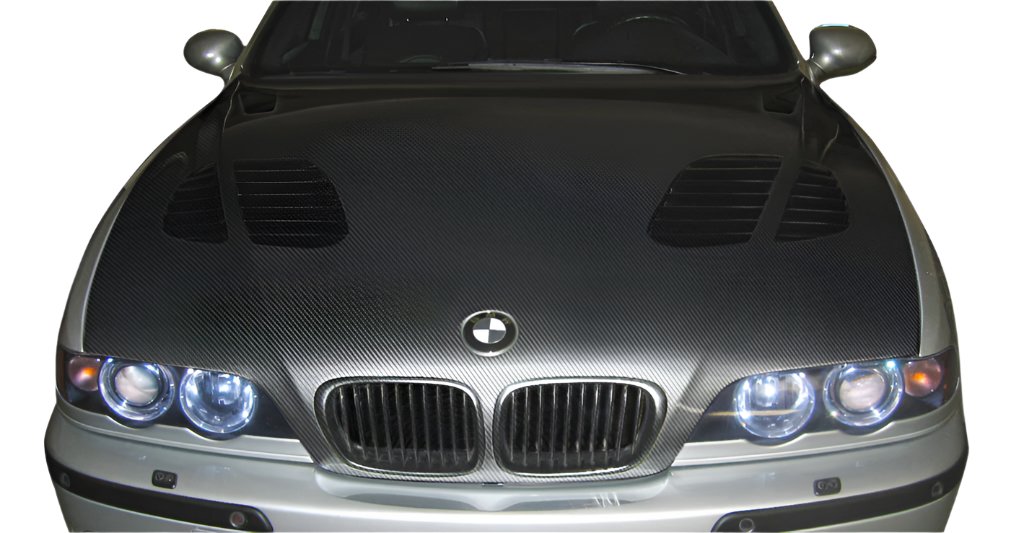 Carbon Creations GTR Hood (1 Piece) - BMW E39 5-Series 4-Door