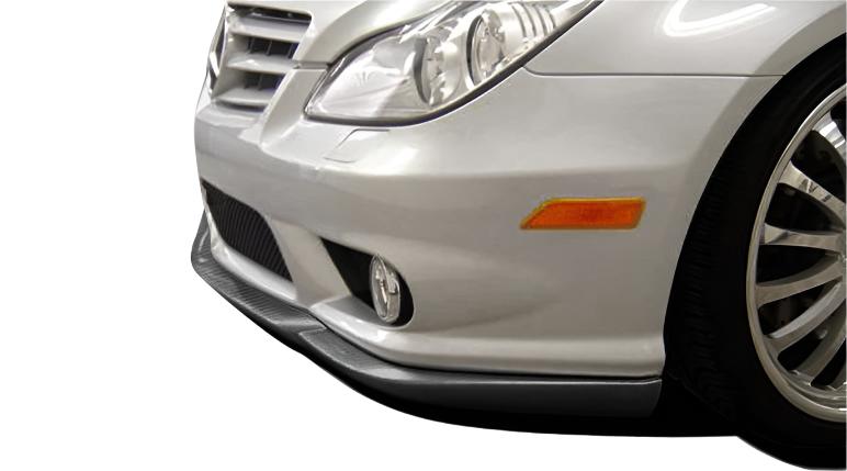 Carbon Creations CR-S Front Under Spoiler Air Dam Splitter (1 Piece) - Mercedes C19/W219 CLS500/CLS550/CLS55/CLS63 AMG Models ONLY (2006-2008)