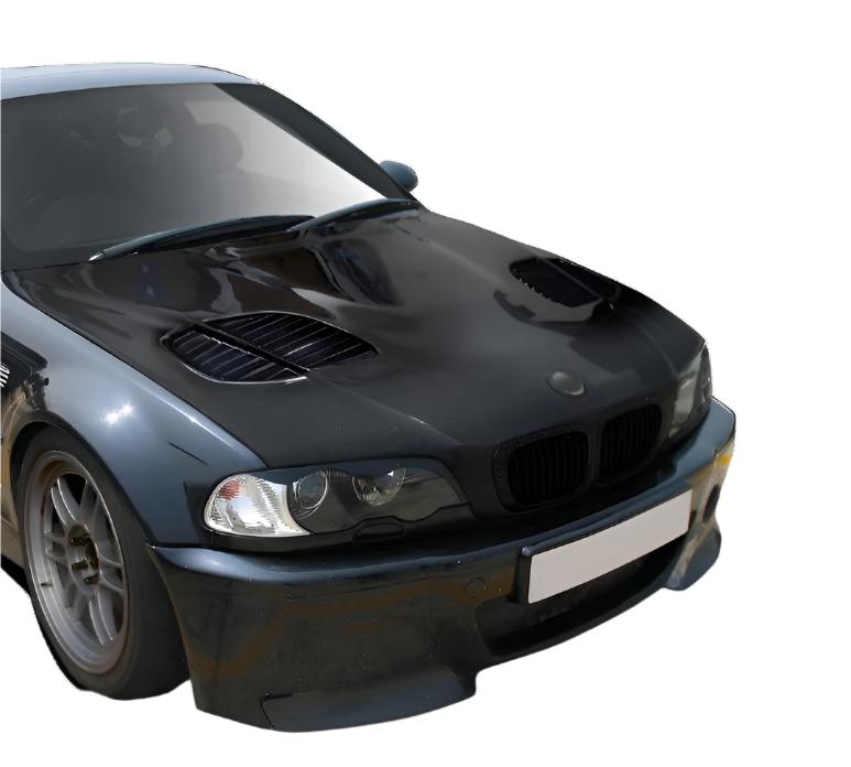 Carbon Creations GTR Hood (1 Piece) - BMW E46 2-Door 3-Series