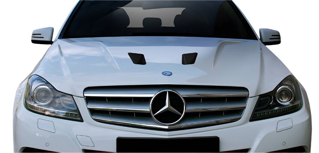 Carbon Creations Black Series Look Hood (1 Piece) - Mercedes W204 C Class (2012-2014)