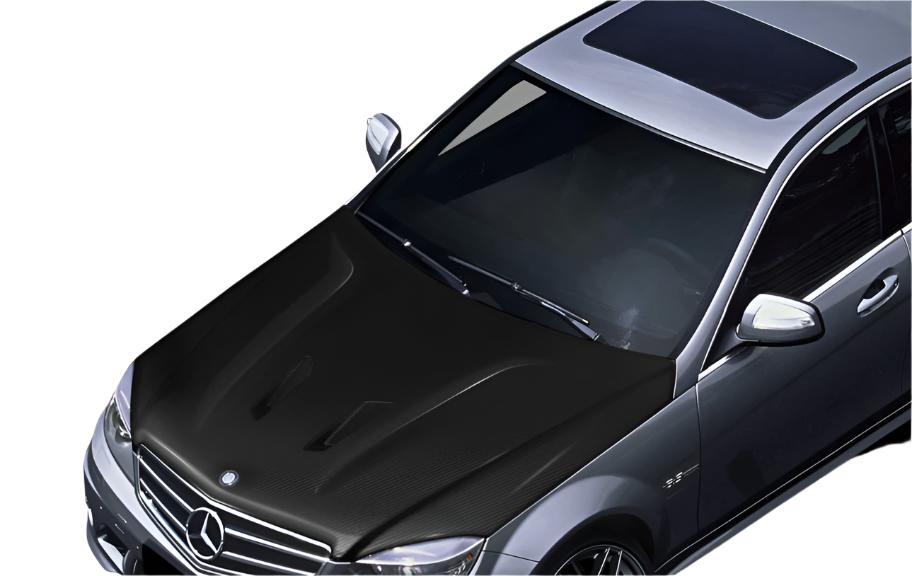 Carbon Creations Black Series Look Hood (1 Piece) - Mercedes W204 C63 (2008-2011)