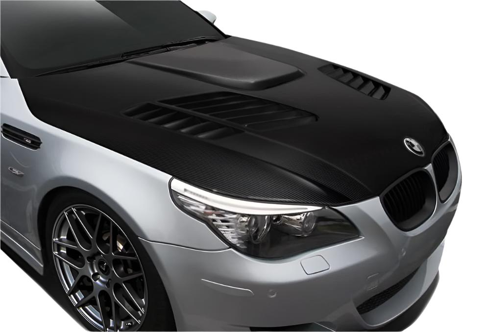 Carbon Creations GTR Hood (1 Piece) - BMW E60 5-Series 4-Door