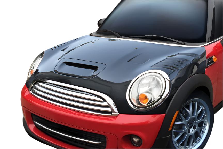 Carbon Creations DriTech Racer Hood (1 Piece) - Mini Cooper/Cooper S/Clubman/Coupe/Roadster R55/R56/R57/R58/R59