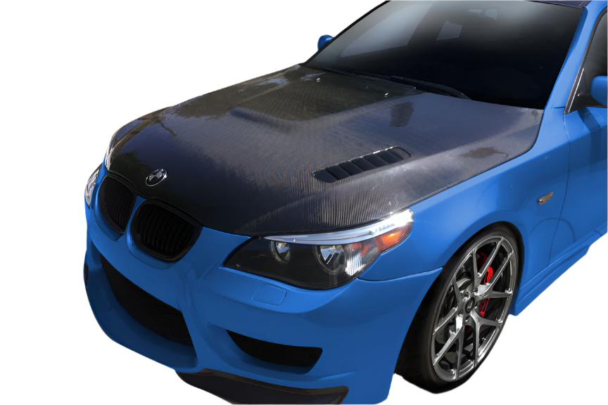 Carbon Creations DriTech AF1 Hood (1 Piece) - BMW E60 5-Series