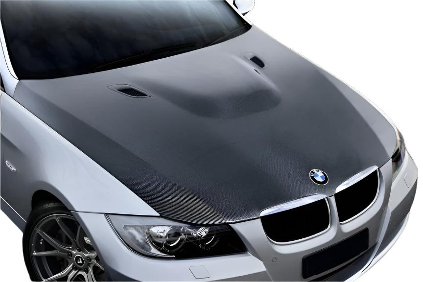 Carbon Creations DriTech M3 Look Hood (1 Piece) - BMW E90 4-Door 3-Series (2006-2008)