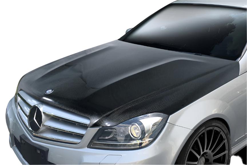 Carbon Creations C63 Look Hood (1 Piece) - Mercedes W204 C Class (2012-2014)