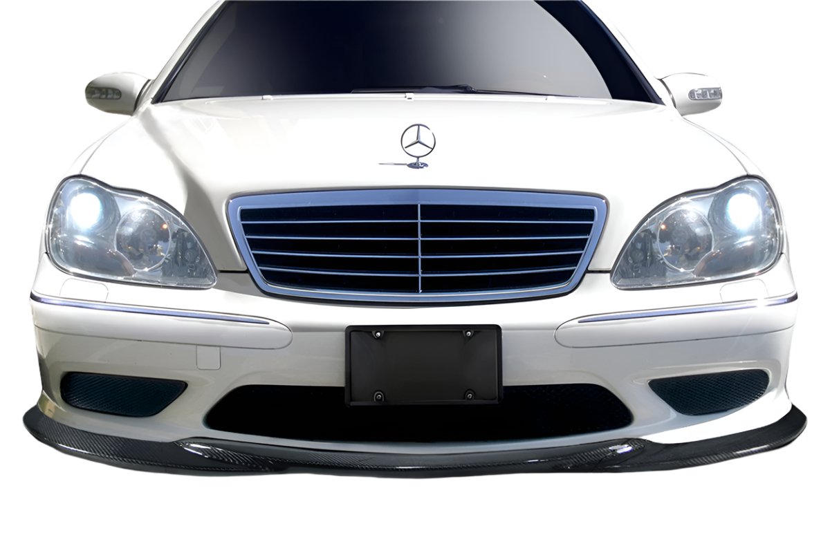 Carbon Creations L Sport Front Lip Spoiler (1 Piece) - Mercedes W220 S Class AMG Models ONLY (2003-2006)