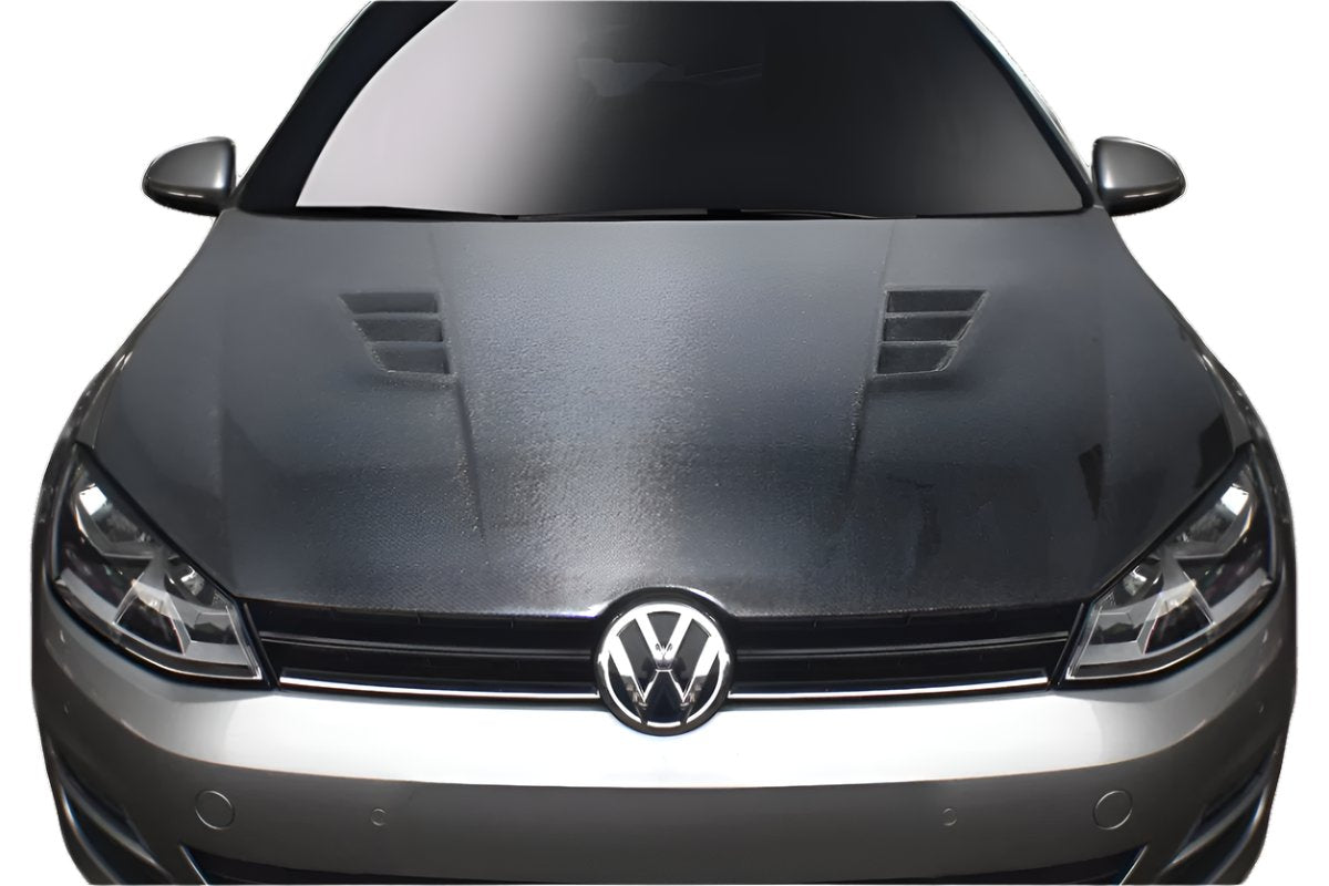 Carbon Creations DriTech Regulator Hood (1 Piece) - VW 2010-2014 Golf GTI and Jetta Sportwagen