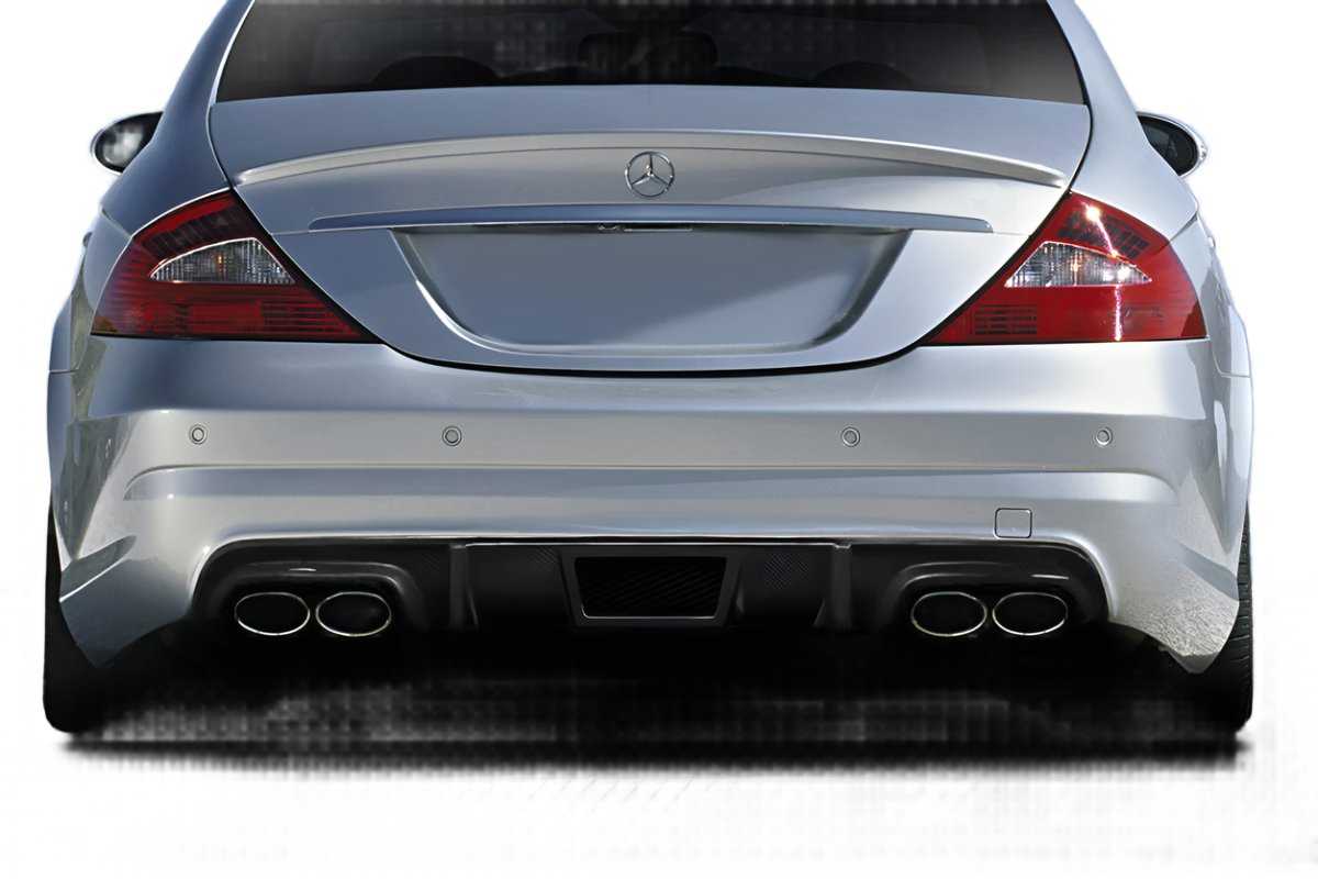 Carbon Creations DriTech L Sport Rear Diffuser (1 Piece) - Mercedes W219 CLS Class (AMG Bumpers Only) (2006-2011)