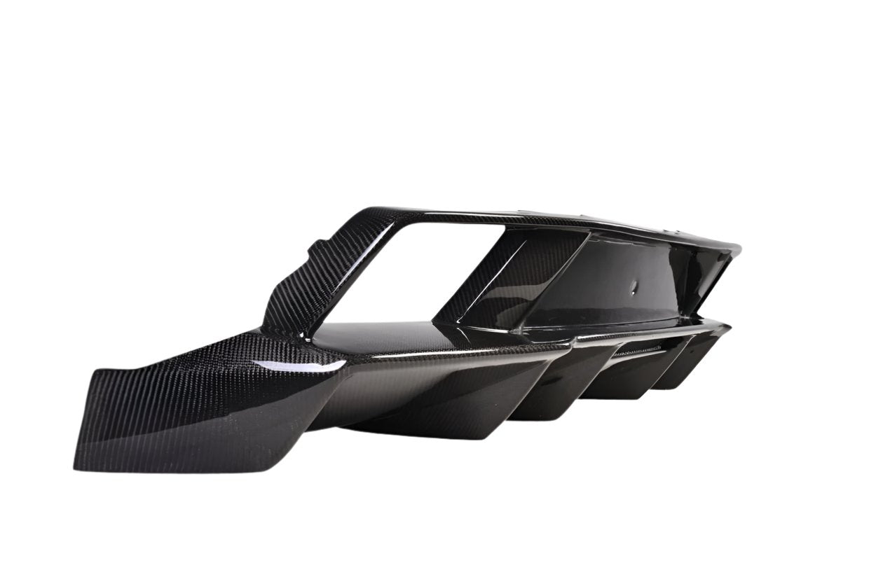 Carbon Creations LP560/LP570 Look Rear Diffuser (1 Piece) - Lamborghini Gallardo (2009-2013)