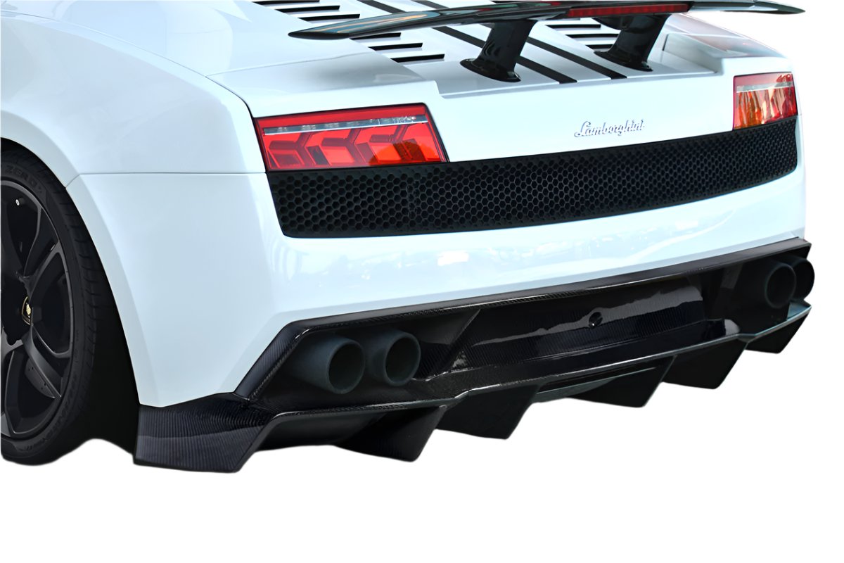 Carbon Creations LP560/LP570 Look Rear Diffuser (1 Piece) - Lamborghini Gallardo (2009-2013)