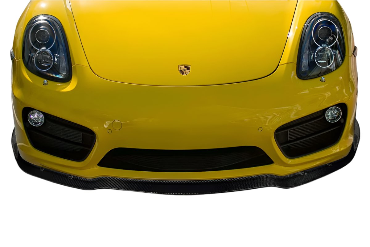 Carbon Creations Motox Front Lip Spoiler (1 Piece) - Porsche Cayman (2014-2016)