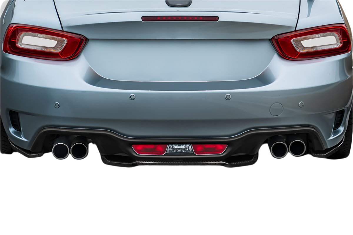 Carbon Creations Speed Rear Lip Spoiler Splitters (3 Piece) - Fiat 124 Spider (2017-2020)