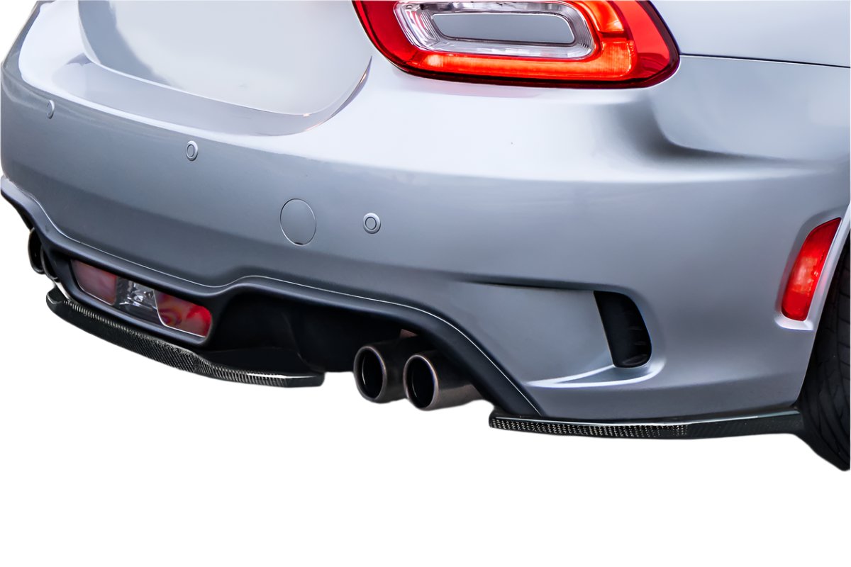 Carbon Creations Speed Rear Lip Spoiler Splitters (3 Piece) - Fiat 124 Spider (2017-2020)