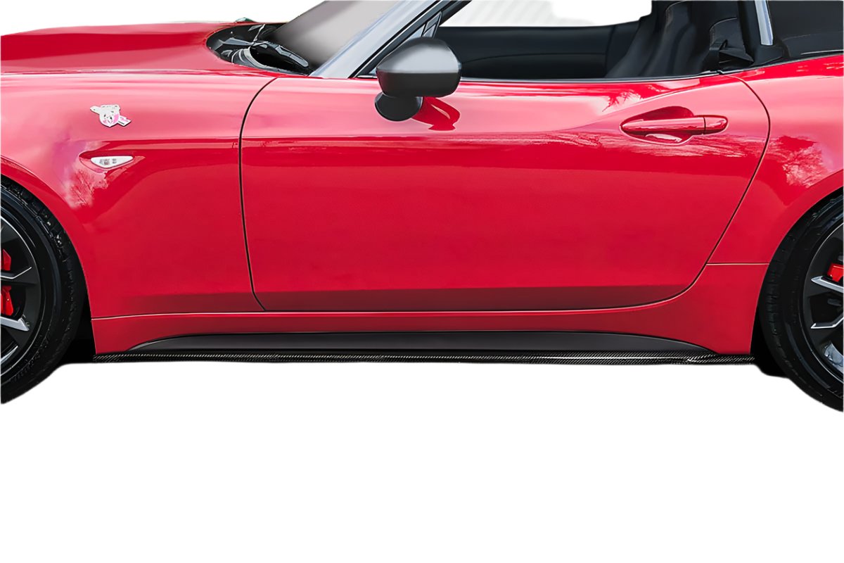 Carbon Creations Speed Side Skirt Rocker Panel Splitters (2 Piece) - Fiat 124 Spider (2017-2020)