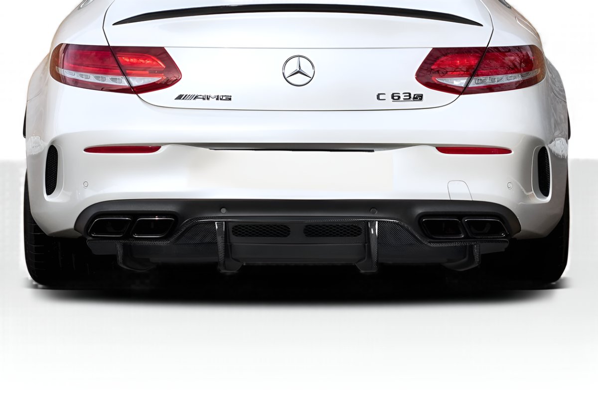 Carbon Creations Power Rear Diffuser (1 Piece) - Mercedes W205 C63 AMG (2015-2018)