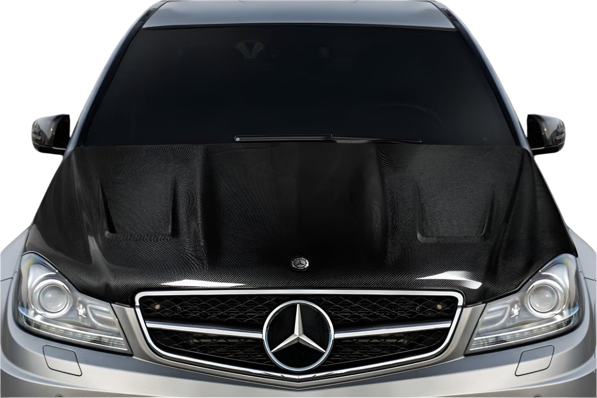 Carbon Creations Carlton Hood (1 Piece) - Mercedes W204 C Class (2012-2014)