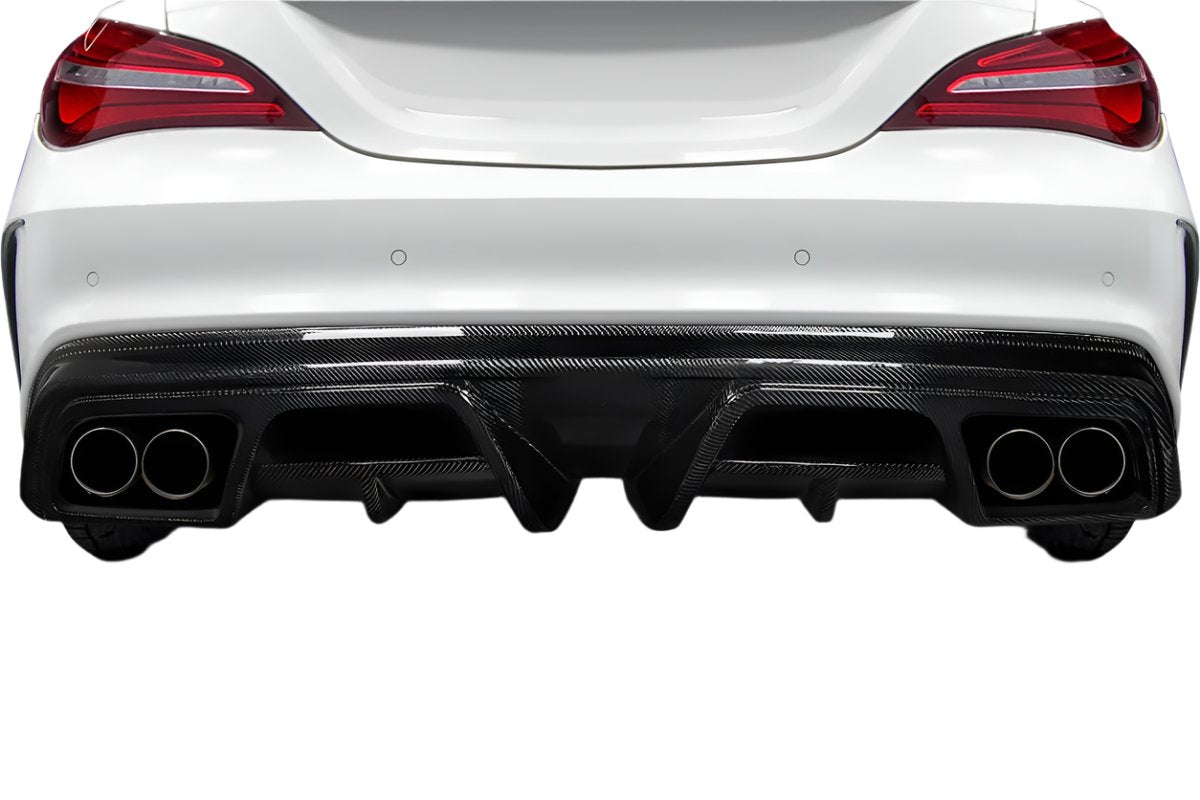 Carbon Creations Burnout Rear Diffuser (1 Piece) - Mercedes CLA Class (2014-2016)