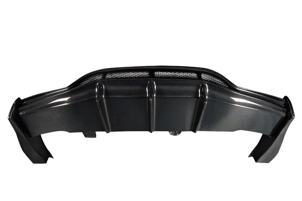 Carbon Creations Weaver Sport Rear Diffuser (3 Piece) - Mercedes W205 C Class (2015-2020)