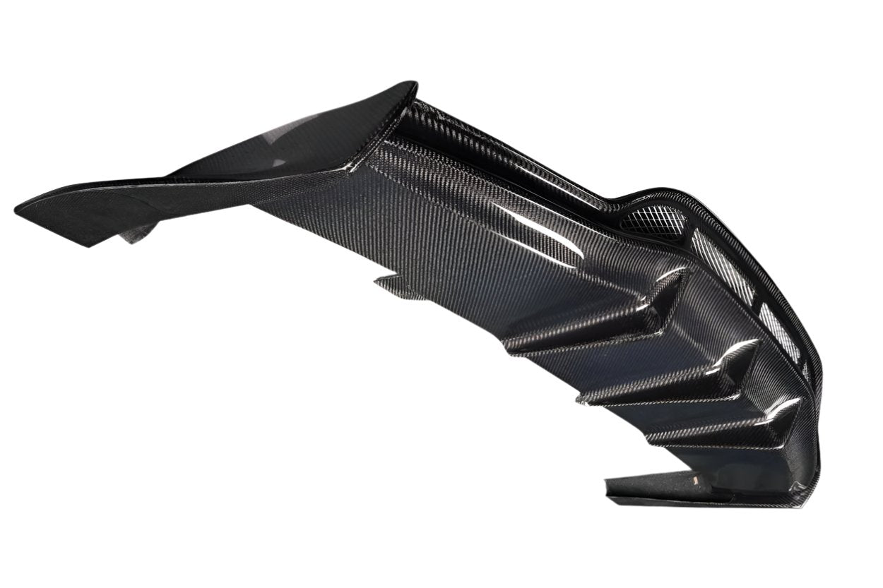 Carbon Creations Weaver Sport Rear Diffuser (3 Piece) - Mercedes W205 C Class (2015-2020)