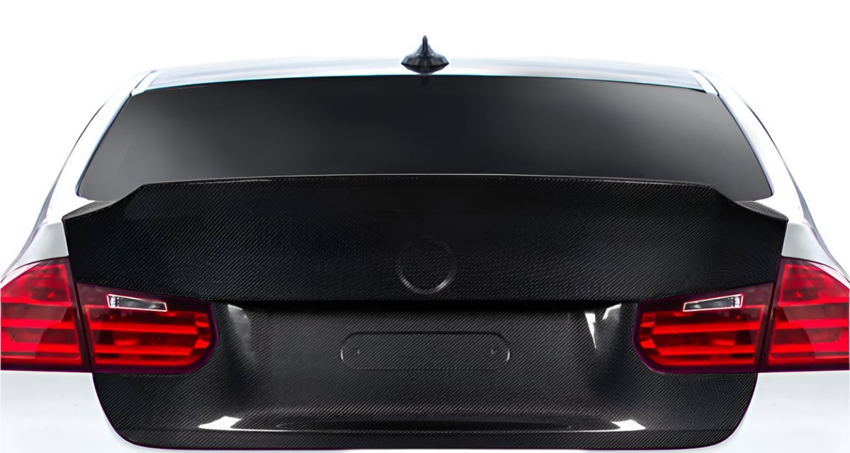 Carbon Creations Sweeper Rear Trunk (1 Piece) - BMW F30 3-Series (2012-2018)