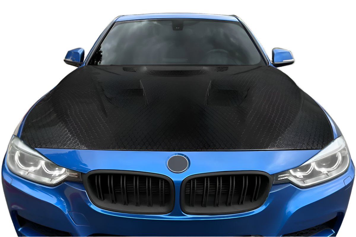 Carbon Creations Geo6ix DriTech Eros Version 1 Hood (1 Piece) - BMW F30/F32 3-Series/4-Series