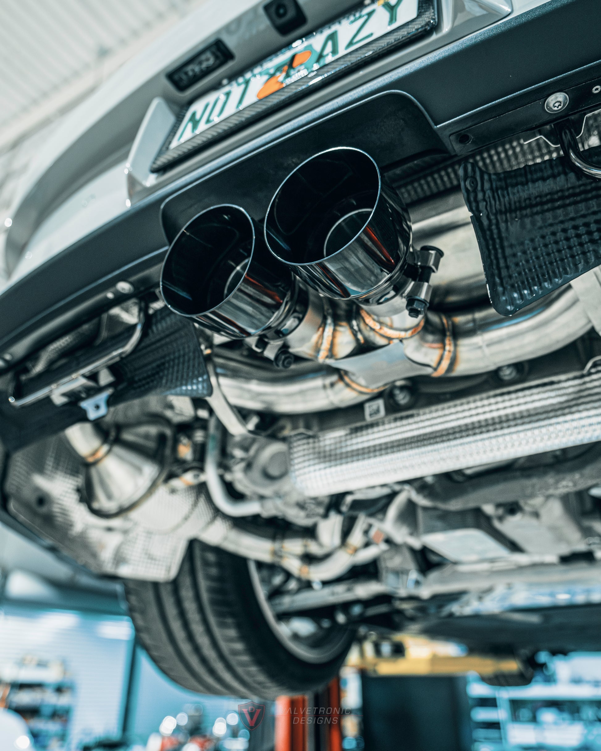 Valvetronic Designs - Porsche 992 GT3 Valved Sport Exhaust System - Brushed Stainless Steel