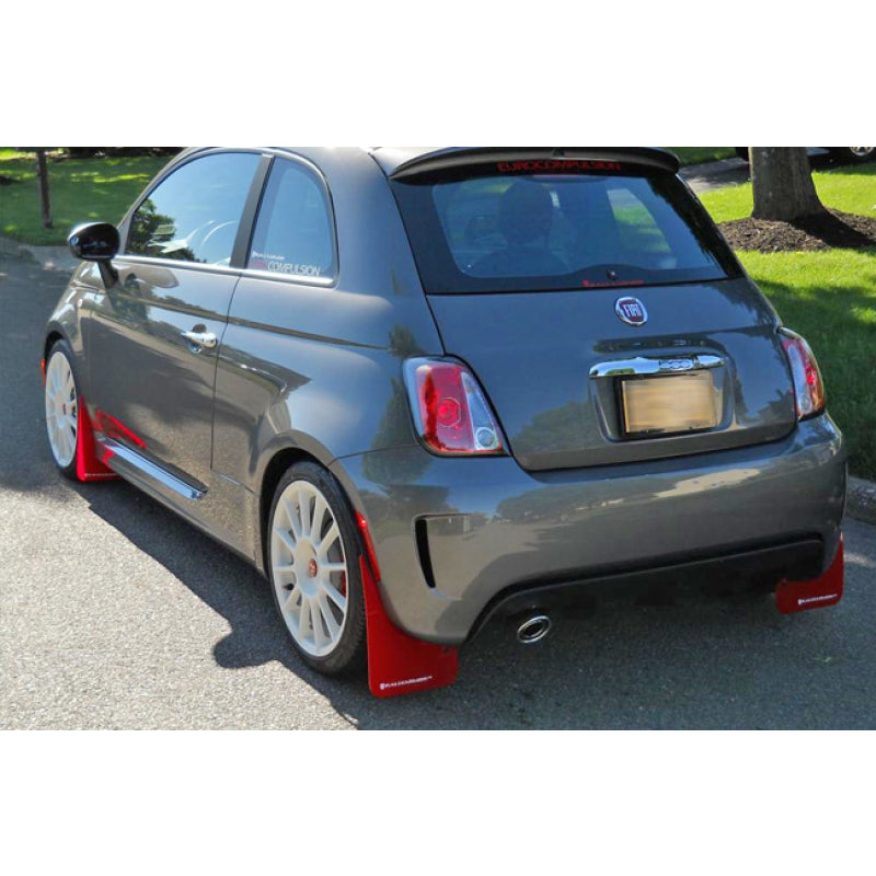 12-Fiat-500-(PopSportLoungeAbarth)-Red-Mud-Flap-W-White-Logo