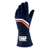 OMP Racing OMP Dijon Gloves My2021 Navy Blue - Size L (Fia 8856-2018)