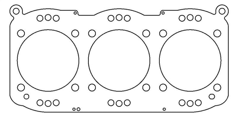 Cometic Gasket Cometic 01-04 Porsche 996TT 3.6L 102mm Bore .036in MLS Head Gasket