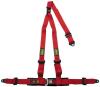 OMP Racing OMP 3 Point Harness - Red