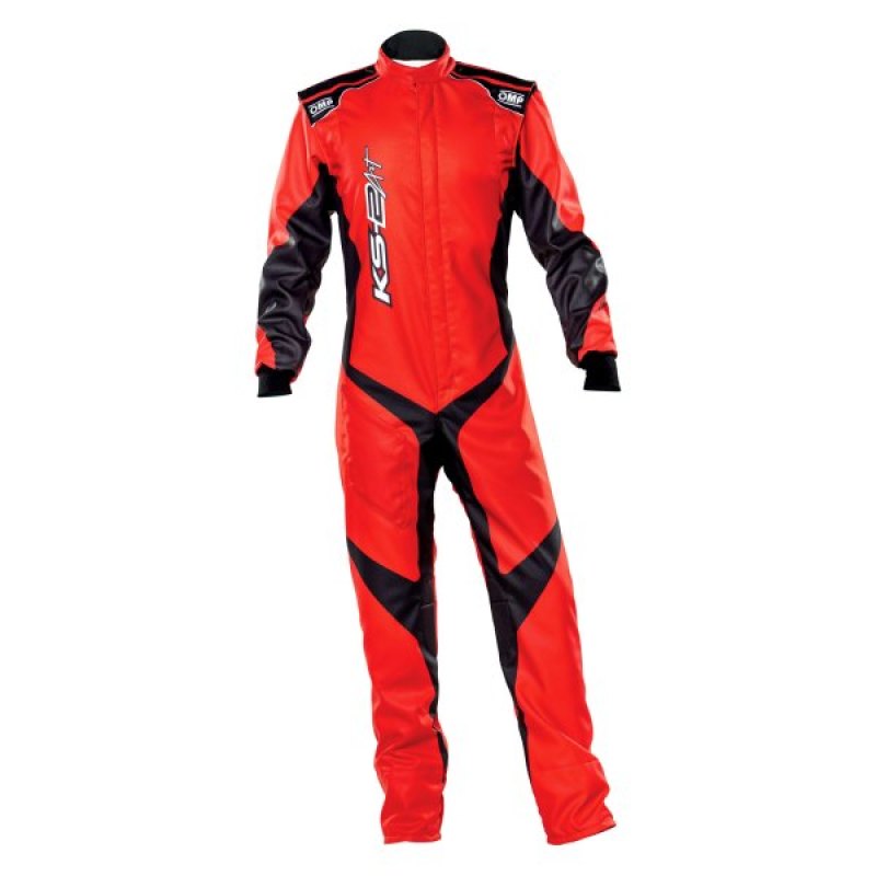 OMP Racing OMP KS-2 Art Suit Red/Black - Size 130 (For Children)