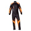 OMP Racing OMP KS-2 Art Suit Black/Orange - Size 48