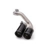 2016-Bmw-2-Series-F22F23-84Mm-Black-Chrome-Straight-WCarbon-Insert-Tail-Pipe-Set