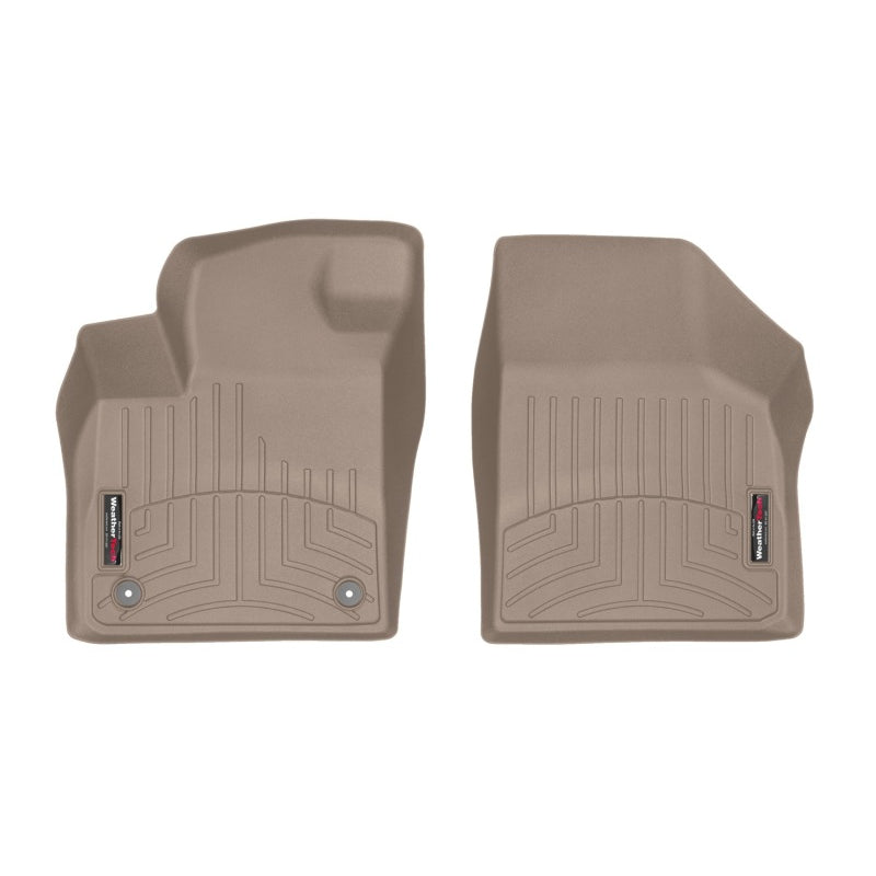 2019-Volkswagen-Atlas-(No-Passenger-Side-Retention-Devices)-Front-Floorliner---Tan