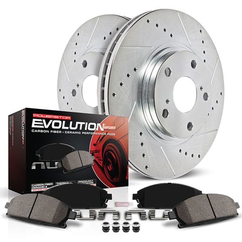 PowerStop Power Stop 19-21 Mercedes-Benz Sprinter 2500 Rear Z23 Evolution Brake Kit